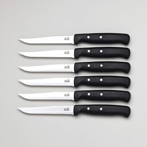 Kitchen Devils Steak Knives Set of 6 Marent Home & Garden Wholesale